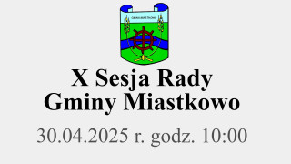X Sesja Rady Gminy