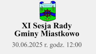 XI Sesja Rady Gminy